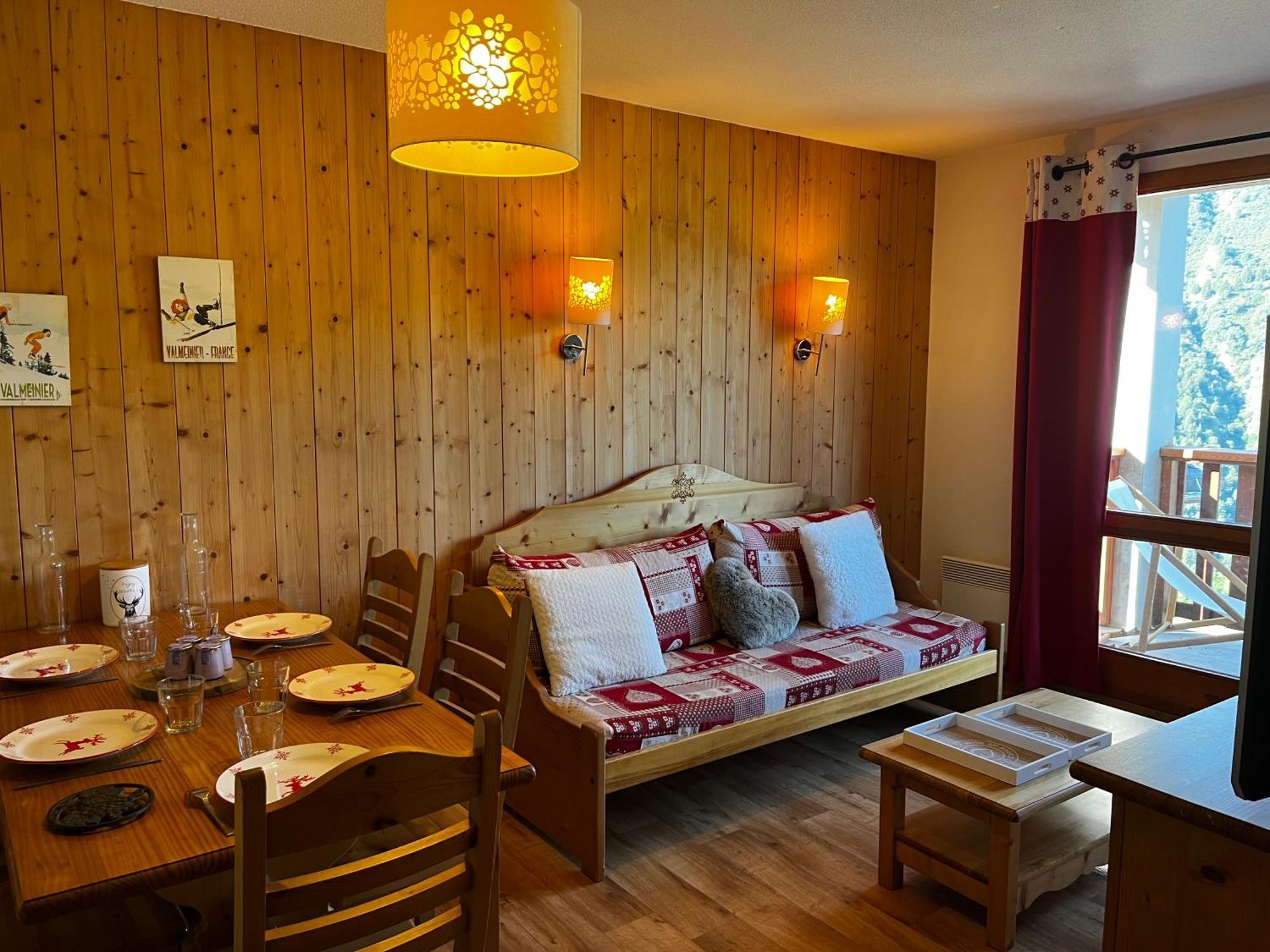 Cosy Montagne Leilighet Valmeinier Eksteriør bilde